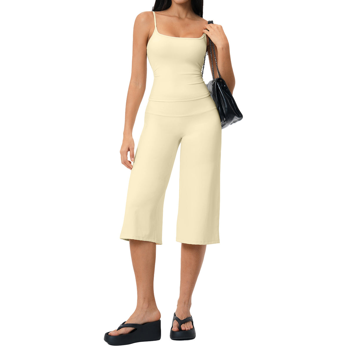 Brushed Yoga Womens High-End Sports Set by Ricaloux