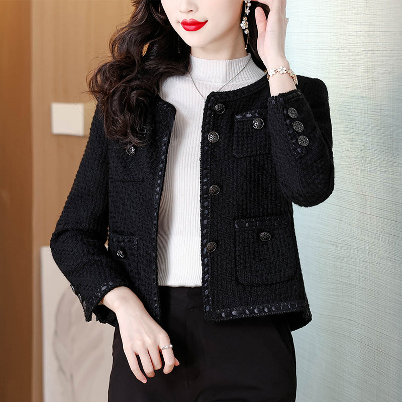 Women's Wool-blend French-chic Coat – Premium 0 | RICALOUX