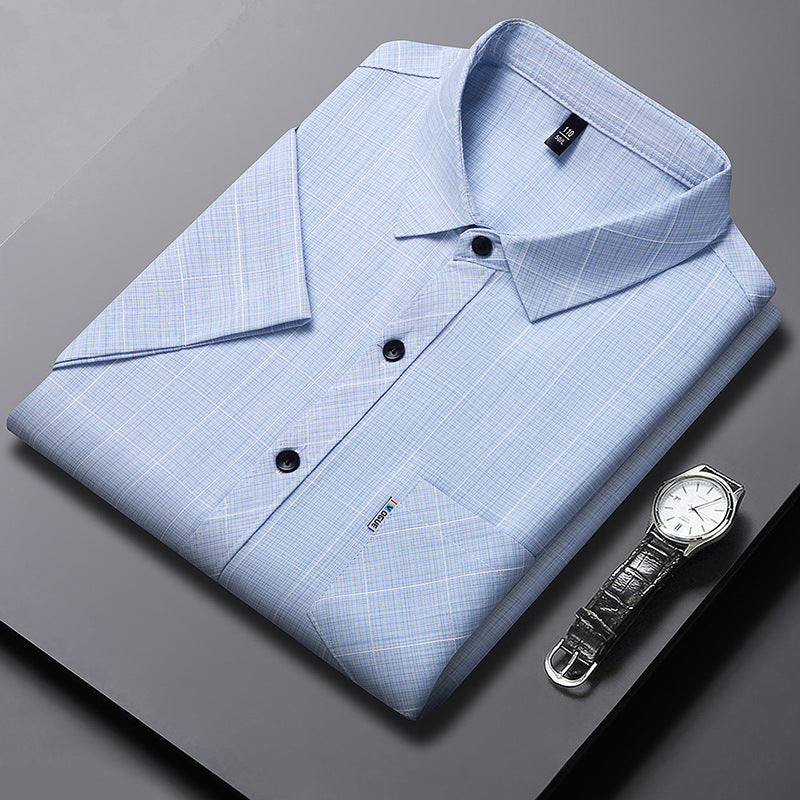 Mens Business-Casual Stretch Casual Shirt – Premium 0 | RICALOUX