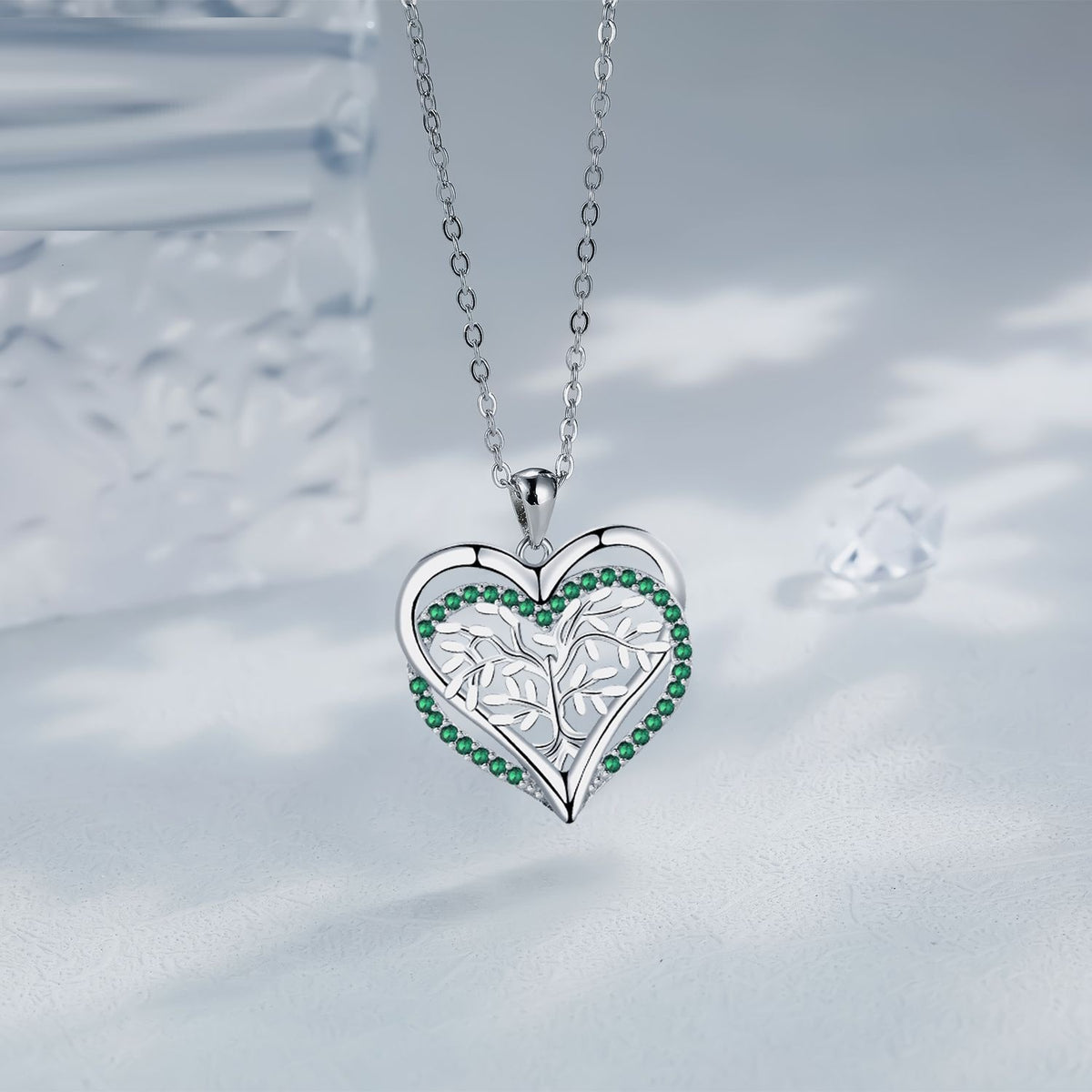 Pendant Jewelry Lucky Tree Heart Necklace For Women – Premium 0 | RICALOUX