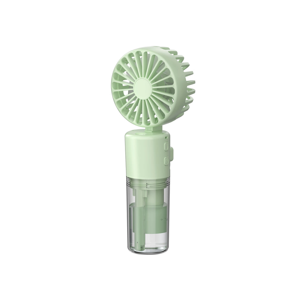 Portable Handheld Spray Fan 4-Speed Water Spray Mist Fan Summer Cooling Artifact USB Charging Summer Supplies Outdoor Mini Fan - RICALOUX