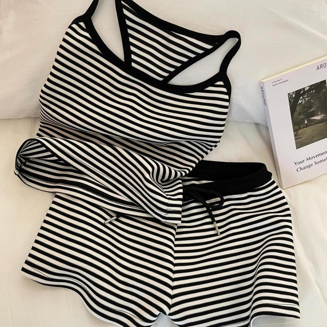 Summer New Arrival Sweet And Cute Loungewear Set by Ricaloux
