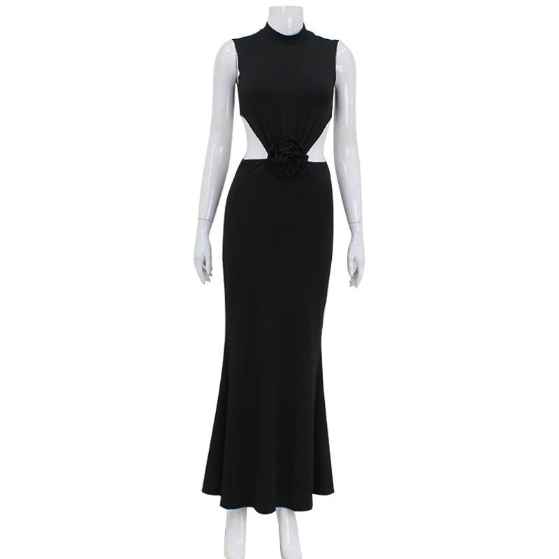 Women's Fashion Dignified Hollow Dress - RICALOUX