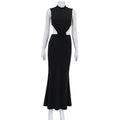 Women's Fashion Dignified Hollow Dress - RICALOUX