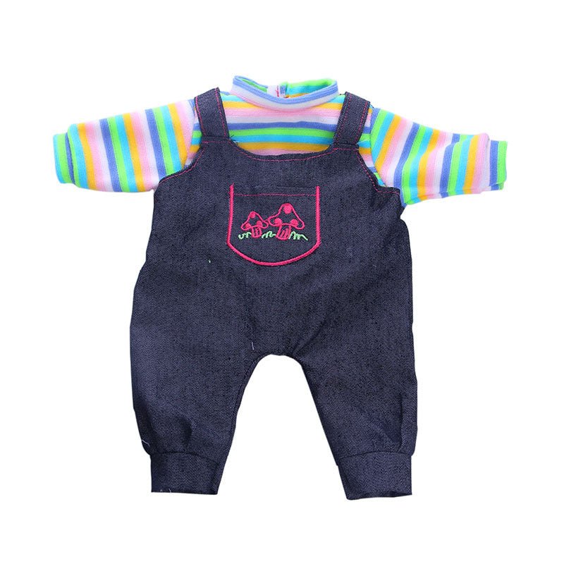 18 Inch American Girl Doll Clothes Suspender Pants Suit - RICALOUX