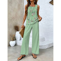Sleeveless Double-layer Vest And Pants Set, Cotton-like – Premium 0 | RICALOUX