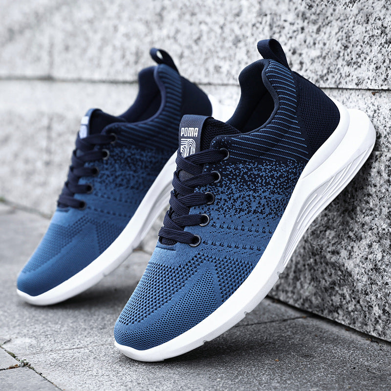 Men's Shoes Korean Casual Breathable Shoes Running Shoes Trendy Sneakers Men – Premium 0 | RICALOUX