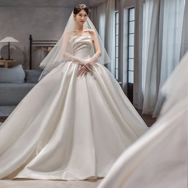 Temperament Princess Style French Satin Tail - RICALOUX