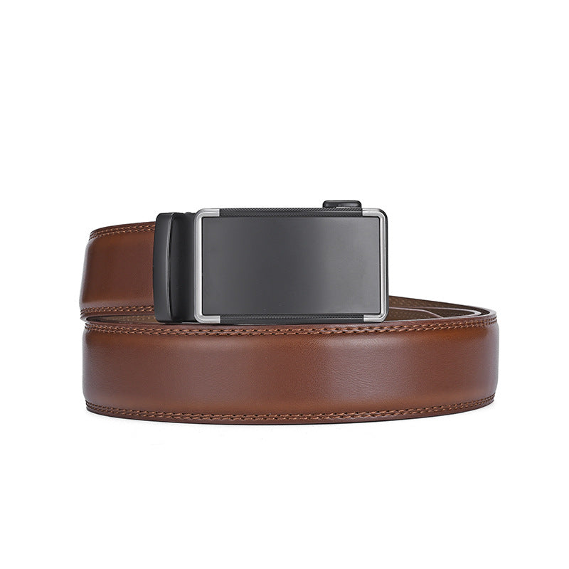 Mens Versatile Business Casual Denim Belt by Ricaloux