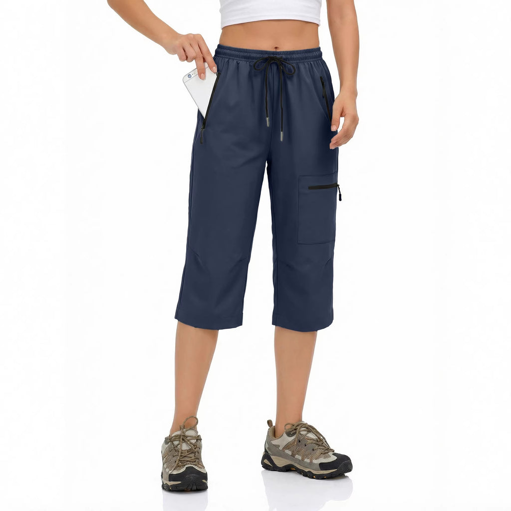 Womens Outdoor Casual Sports Cropped Pants by Ricaloux
