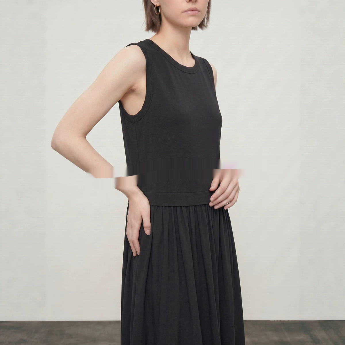 Fake Two-piece Vest Dress For Women by Ricaloux