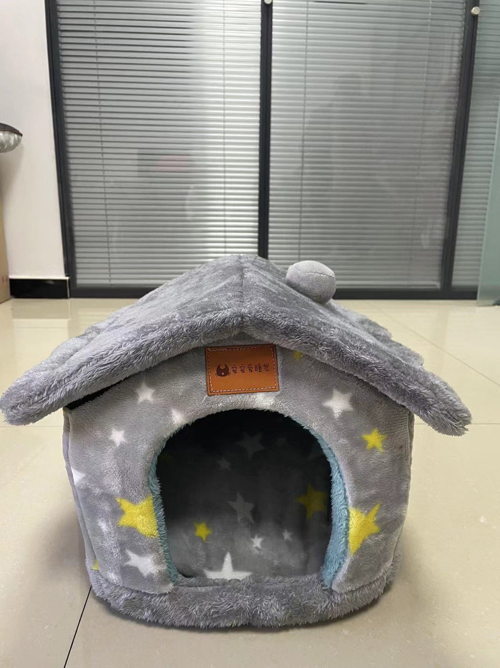 Foldable Dog House Pet Cat Bed Winter Dog Villa Sleep Kennel Removable Nest Warm Enclosed Cave Sofa Pets Supplies - RICALOUX