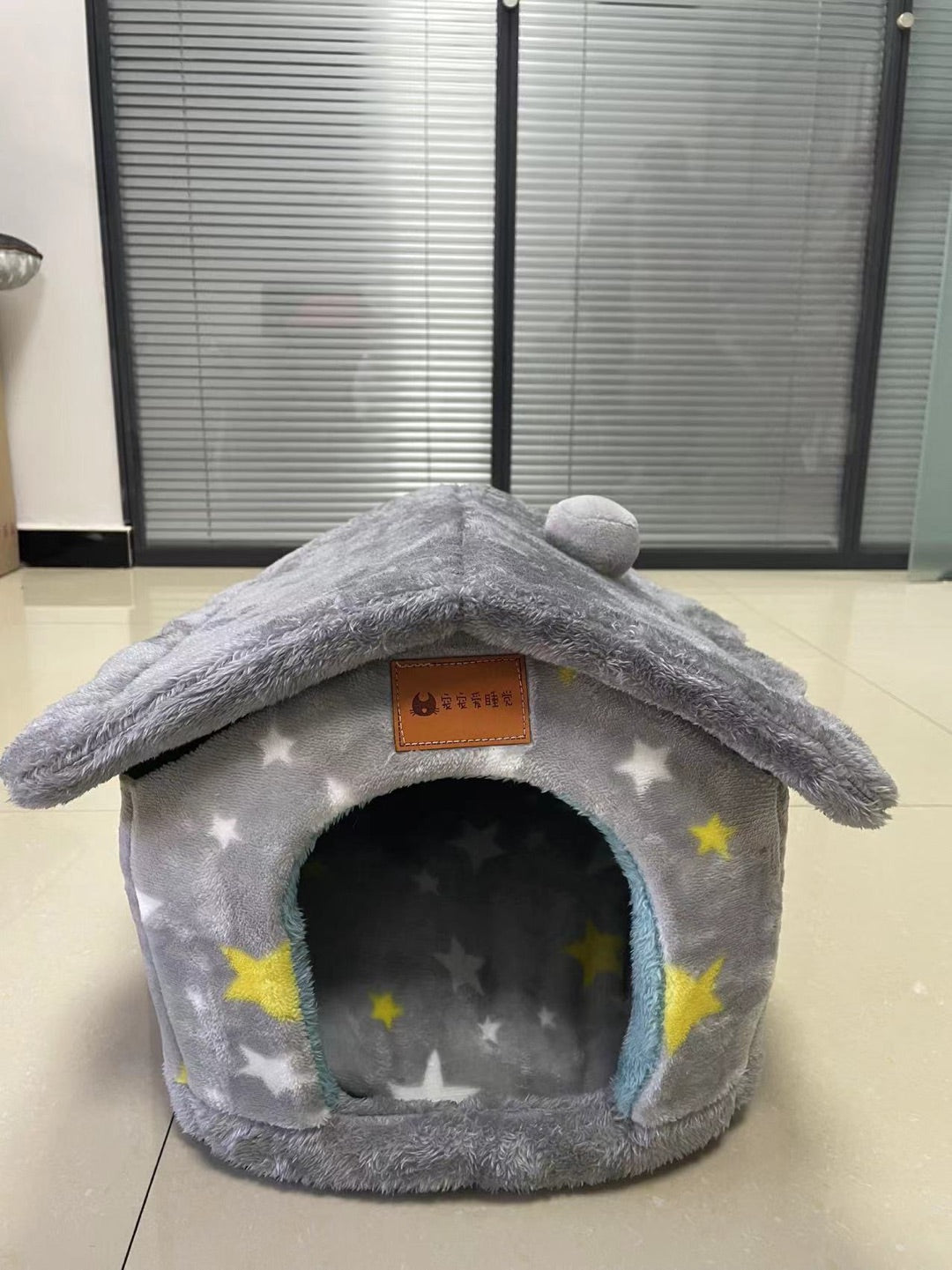 Foldable Dog House Pet Cat Bed Winter Dog Villa Sleep Kennel Removable Nest Warm Enclosed Cave Sofa Pets Supplies - RICALOUX