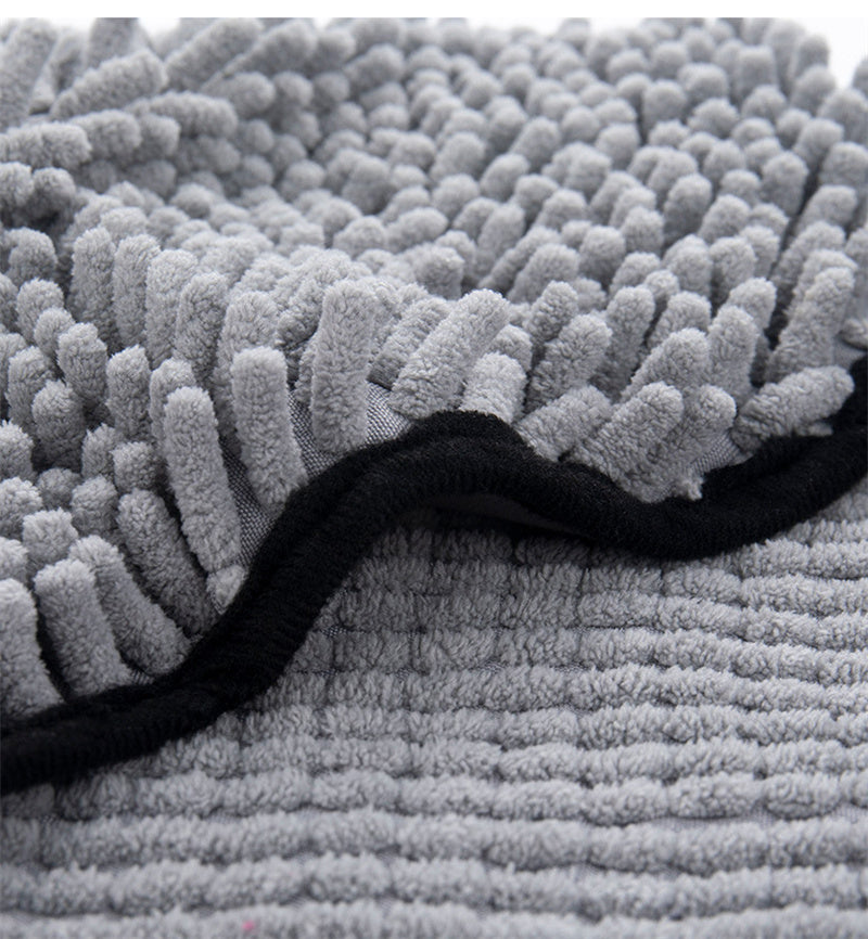 Dogs Cats Towels Super Absorbent Dog Bathrobe Microfiber Bath Towels Quick-Drying Cat Bath Towel For Pets Towel Dog Towels Pet Products by Ricaloux