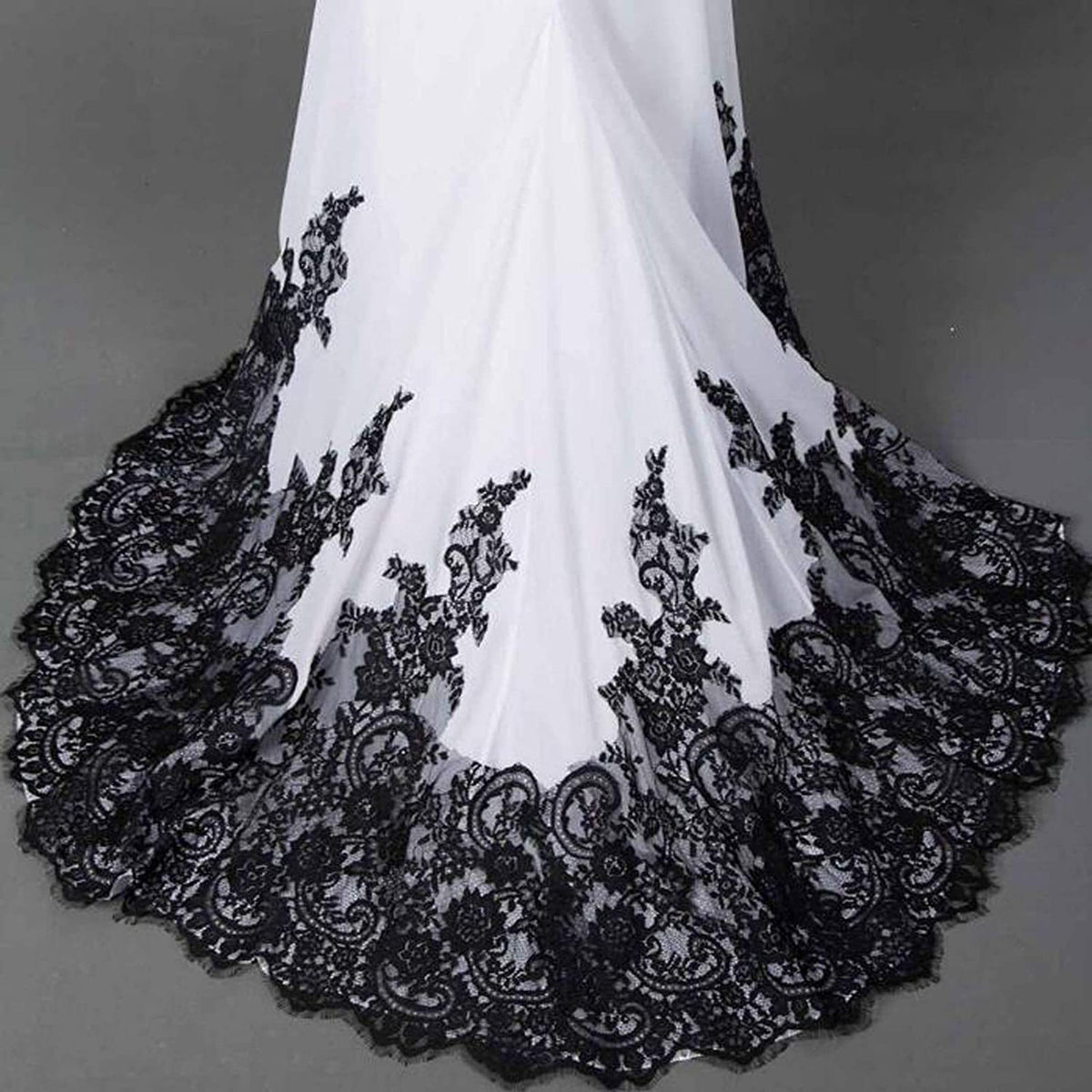 New Slim Mermaid Tail Wedding Dress - RICALOUX