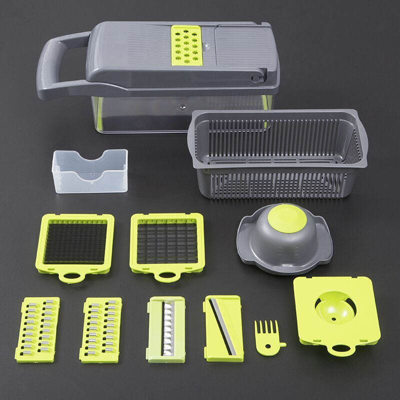 Multifunctional Vegetable Cutter Home Kitchen Slicing And Dicing Fruit Artifact - RICALOUX
