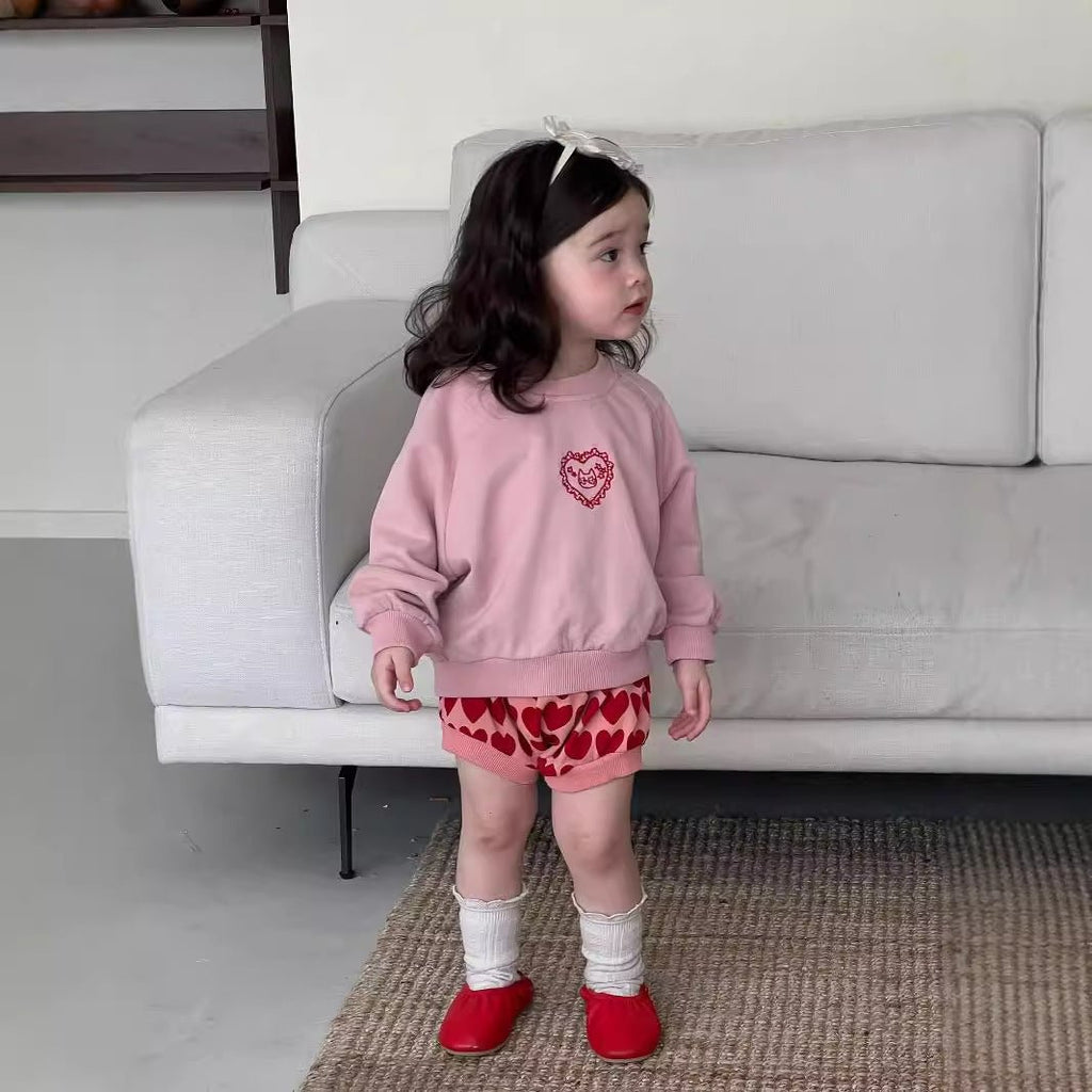Baby Sweater Two-piece Korean Children's Clothing Children's Autumn Clothing - RICALOUX
