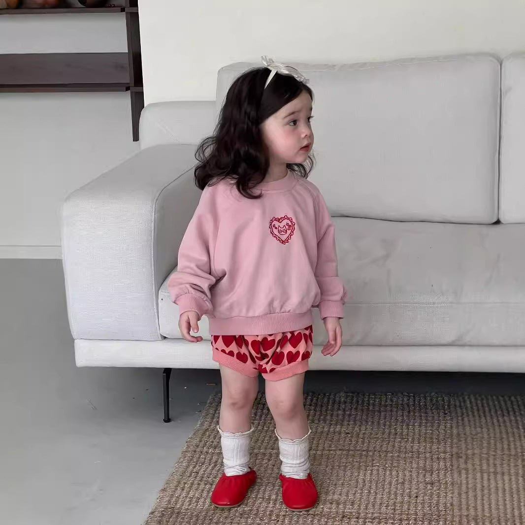 Baby Sweater Two-piece Korean Children's Clothing Children's Autumn Clothing - RICALOUX
