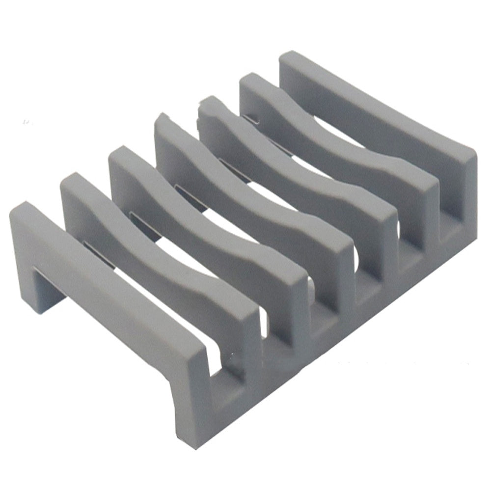 Creative Silicone Drain Soap Box Soap Box Soap Holder Silicone Draining Portable by Ricaloux