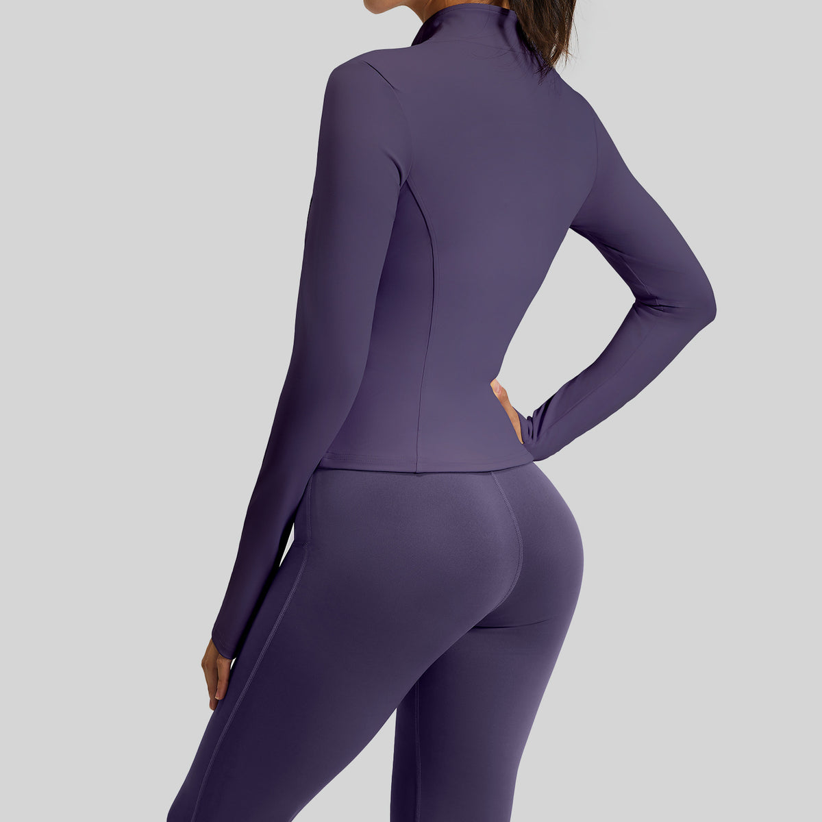 High-waisted Yoga Pants Wide-leg Tapered Workout Jogger Set by Ricaloux
