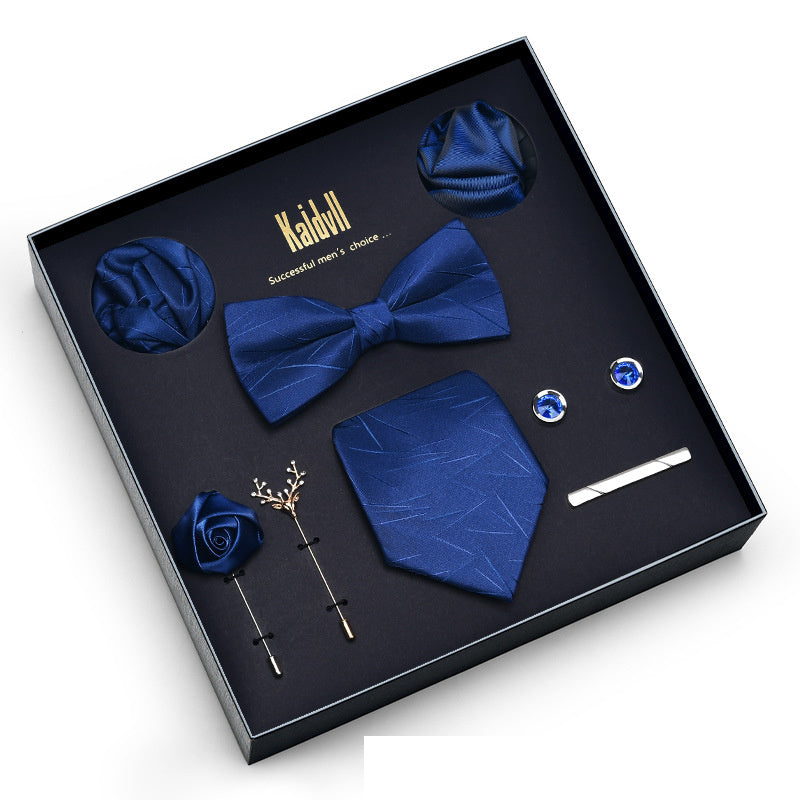 Eight Piece Tie Square Bow Tie Brooch – Premium 0 | RICALOUX