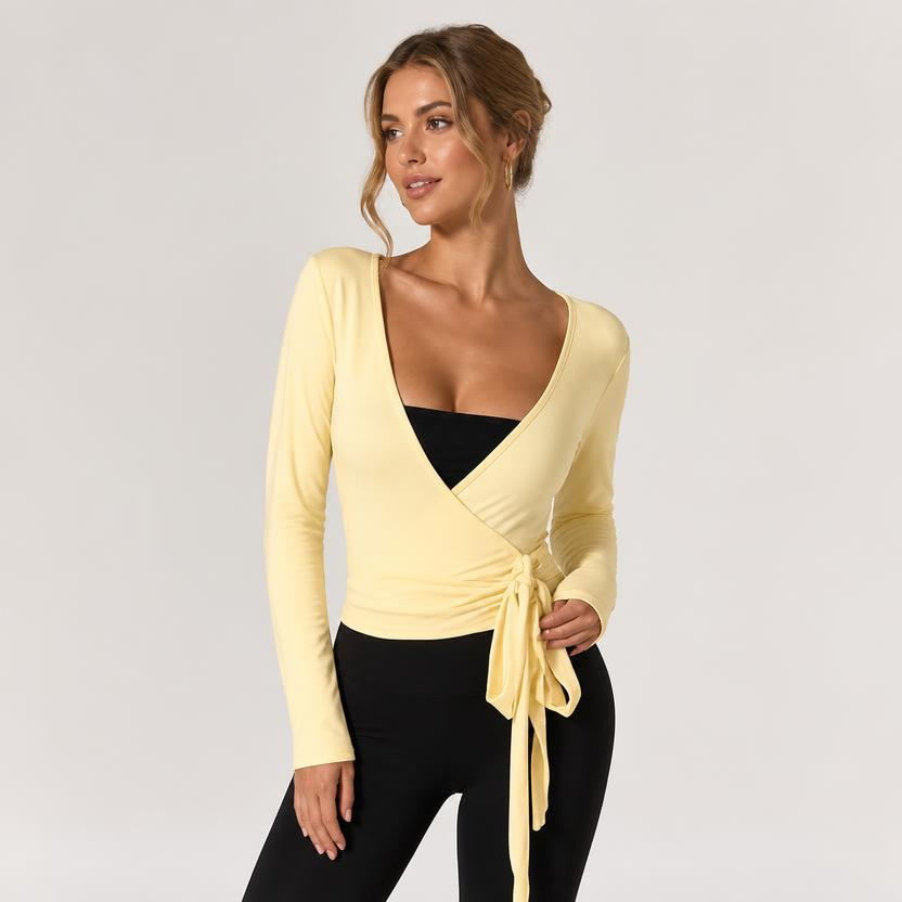 Sun-protective Top With Tie-cord Lightweight Jacket by Ricaloux