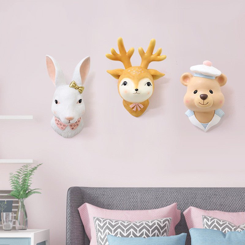 Home Original Cartoon Rabbit Wall Decor - RICALOUX