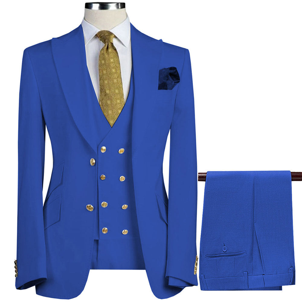 Casual And Versatile Mens Suit Vest Three-Piece Set – Premium 0 | RICALOUX