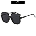Y2K Chic Personality Double-bridge Semi-rimless Sunglasses – Premium 0 | RICALOUX