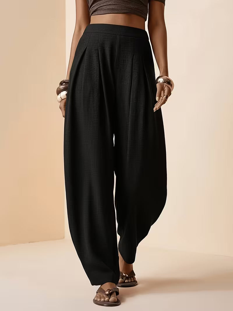 Retro Casual Versatile Womens Pants – Premium 0 | RICALOUX