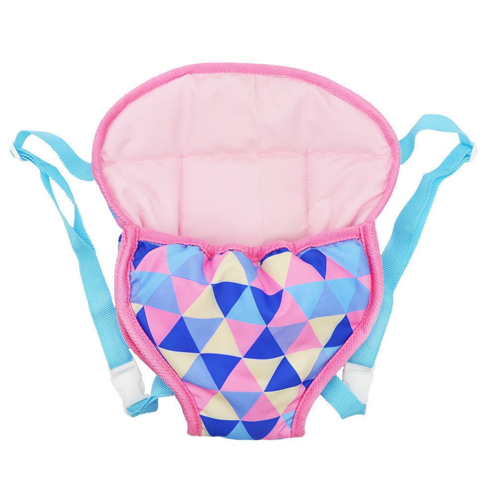 Girls Doll Backpack Strap Accessories Children's Bag - RICALOUX