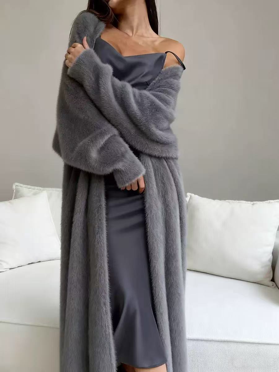 Fluffy Oversized Knitted Cardigan – Premium 0 | RICALOUX