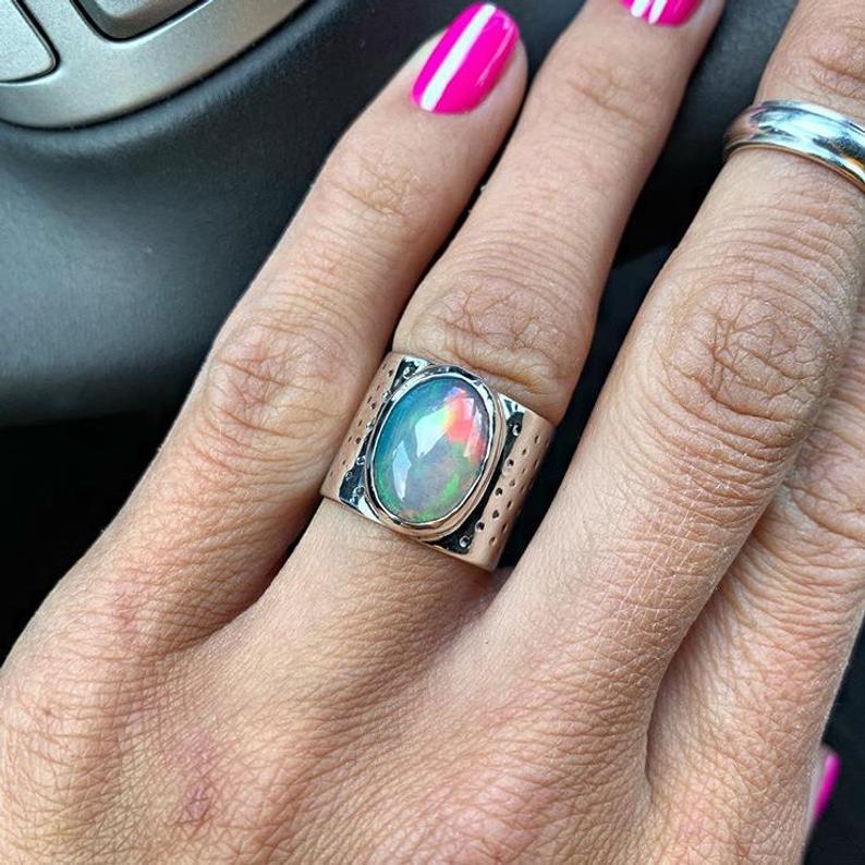 Alloy Inlaid Luminous Stone Jewelry Ring For Women – Premium 0 | RICALOUX