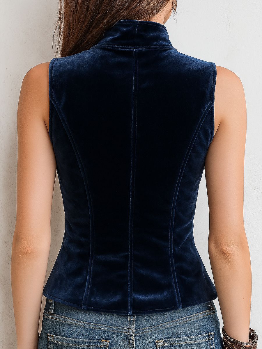 Womens Formal French V-neck Blouse – Premium 0 | RICALOUX