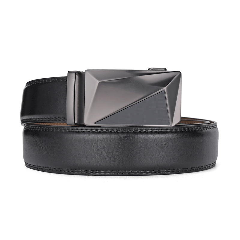 Mens Versatile Business Casual Denim Belt by Ricaloux