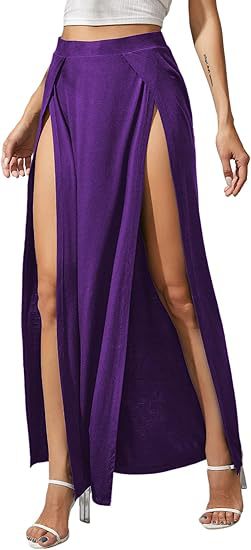Irregular Skirt Modal Solid-color Evening Gown Long Dress by Ricaloux