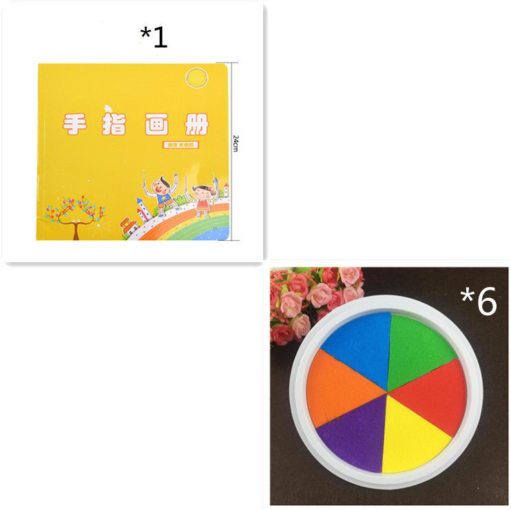 New Hot Selling Kindergarten Finger Print Mud Non-toxic Washable Pigment - RICALOUX