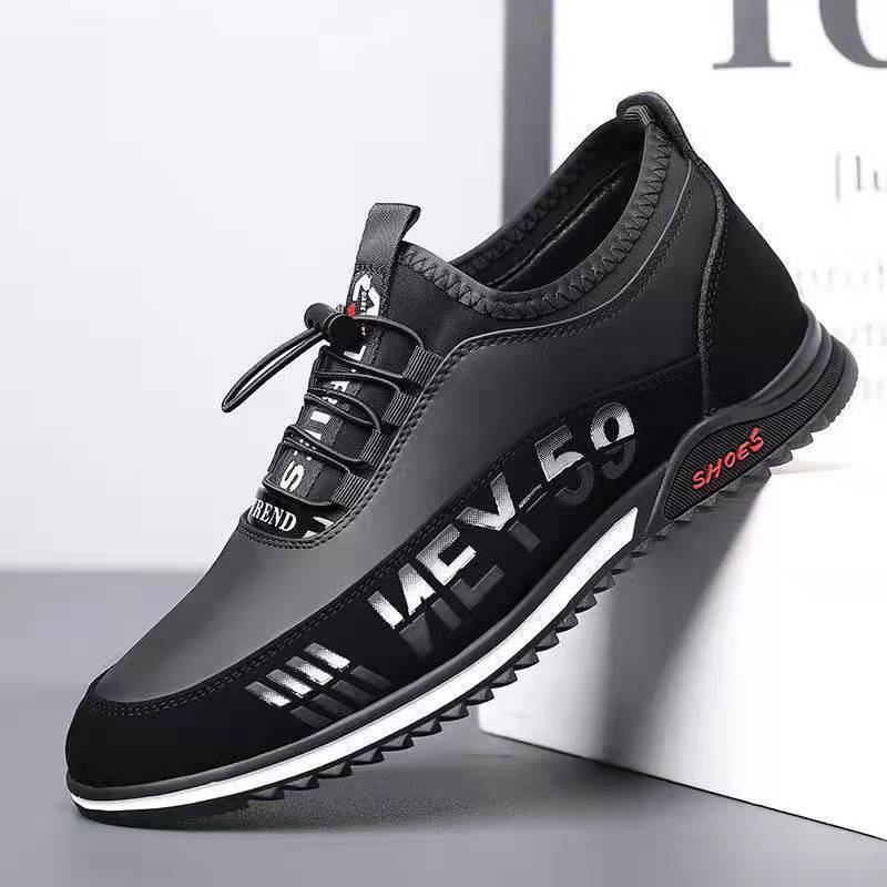 Letter Print Sneakers Men No Tie Outdoor Running Sports Shoes – Premium 4 | RICALOUX