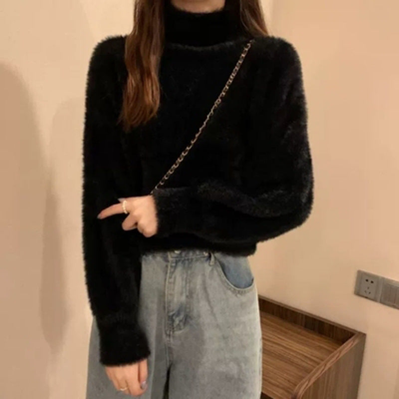 Casual Versatile And Soft-style Womens Sweater by Ricaloux