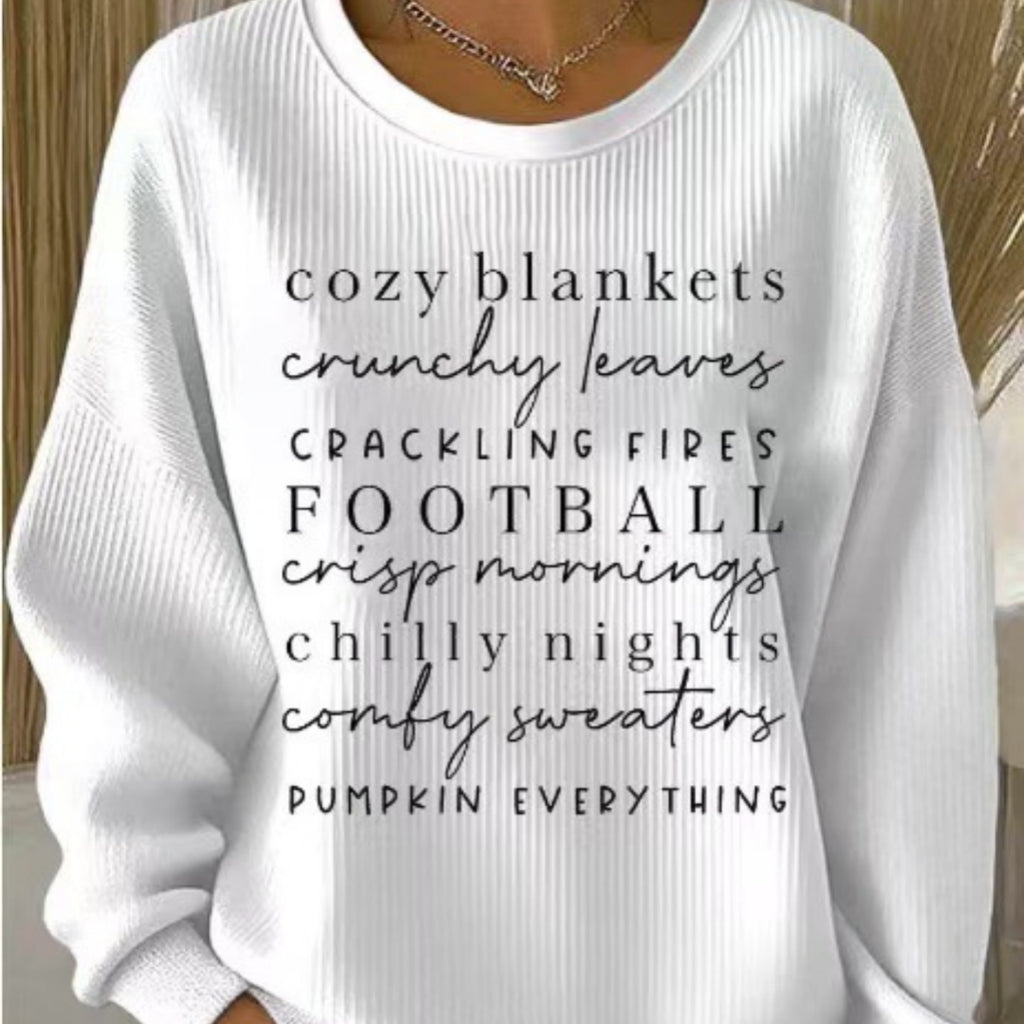 Women's Autumn Winter V-neck Sweater With Wool-like Texture by Ricaloux
