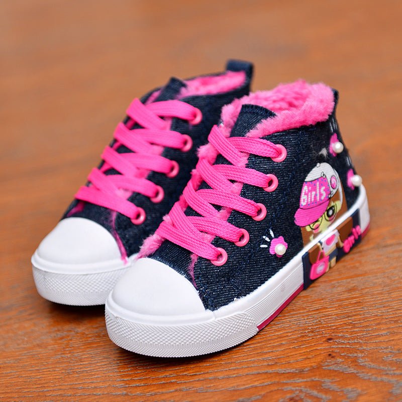 Children's Shoes Canvas Girls' Sneakers - RICALOUX