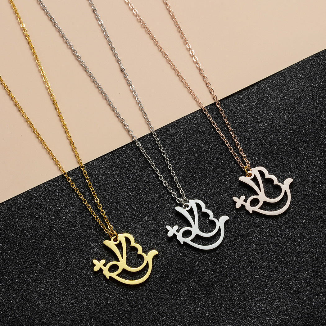 CXWIND PEACE Arabic Letter Jewelry Pendant For Women – Premium 0 | RICALOUX