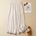 Womens Retro Lace-Embroidered Bloomers by Ricaloux