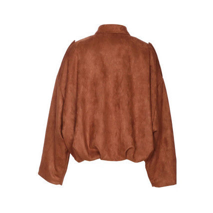 Womens Fallwinter Short Casual Top And Outerwear by Ricaloux