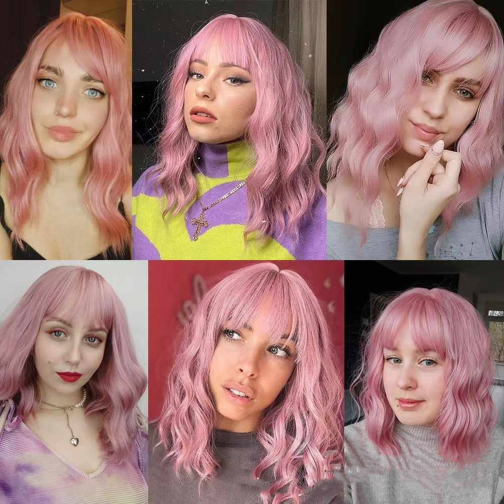 Cosplay Wig Female Curly Hair Chemical Fiber Wig – Premium 0 | RICALOUX
