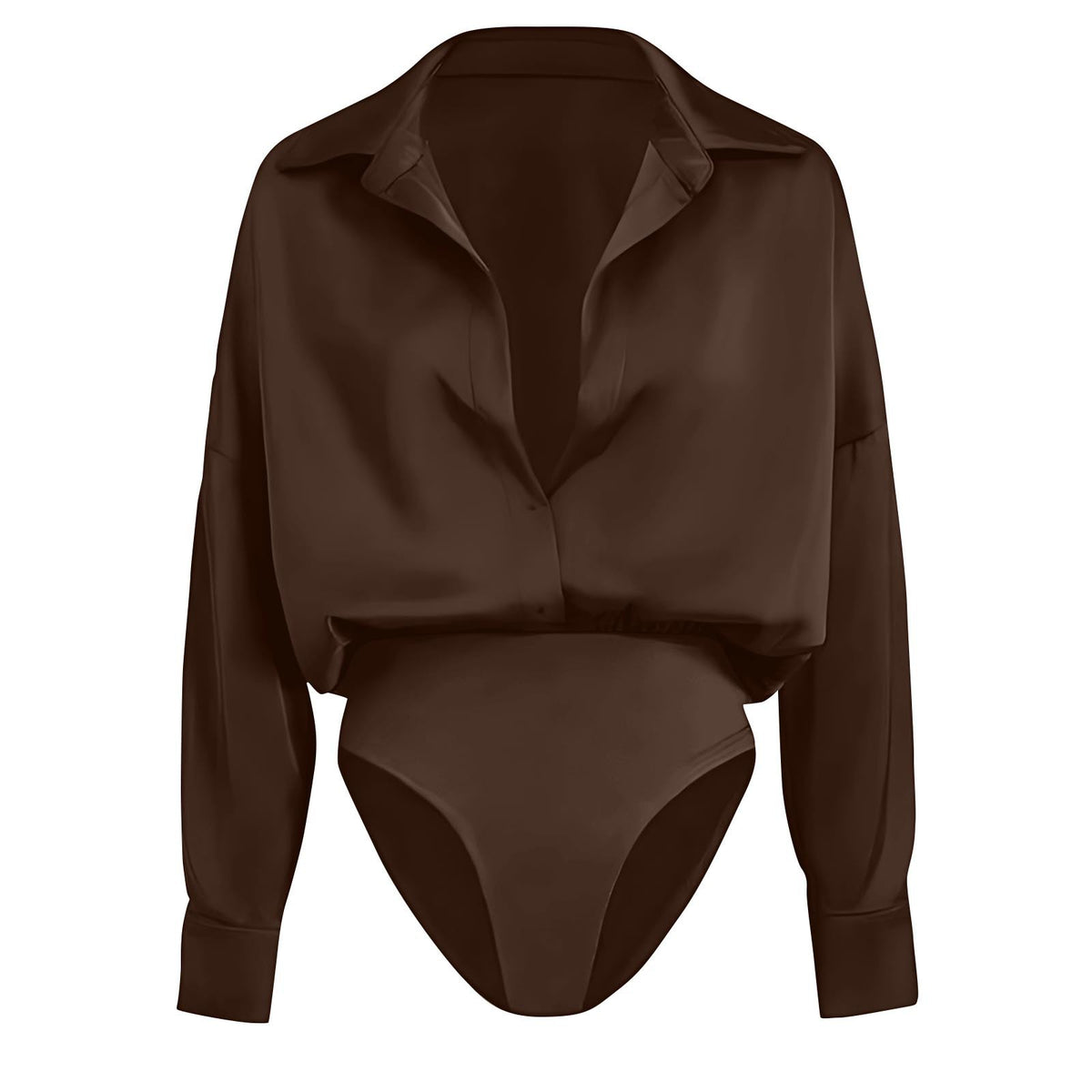 Womens Casual Long-sleeve Cardigan-button-up Shirt Top by Ricaloux
