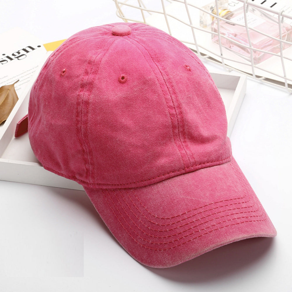 Summer Women's Solid-color Six-strand Adjustable Soft-brim Fashion Casual Baseball Cap, Suitable For Outdoor Outings, Daily Commutes And Outdoor Activities. – Premium 4 | RICALOUX
