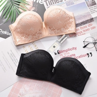 Comfortable Push-Up Wireless Bra by Ricaloux