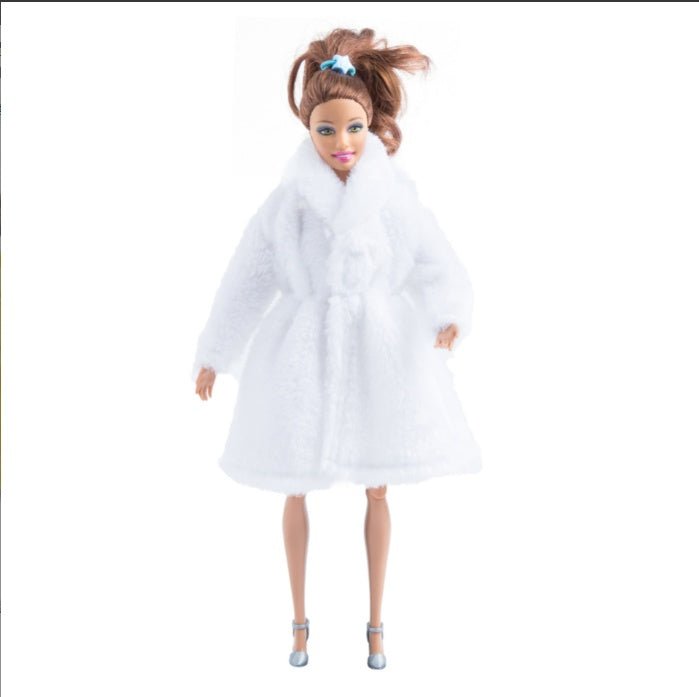 Girl Doll Toy Plush Coat Clothes Accessories - RICALOUX