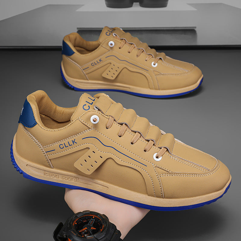 Fashion Skateboard Shoes Men Anti-skid Slip-on Flats Casual Lazy Shoes Outdoor Breathable Running Sports Sneakers by Ricaloux